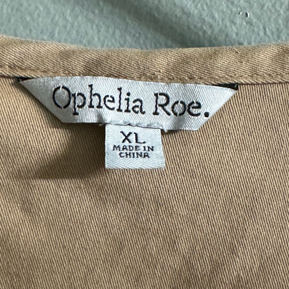 Ophelia Rose women’s brown jacket brand new XL - Picture 3 of 8